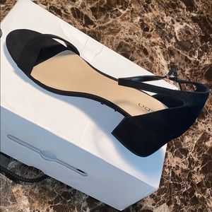 Aldo- Cute black block heels!